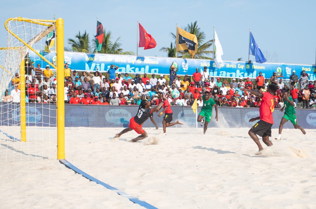 O Campeonato Africano das Nações de Futebol de Praia Moçambique